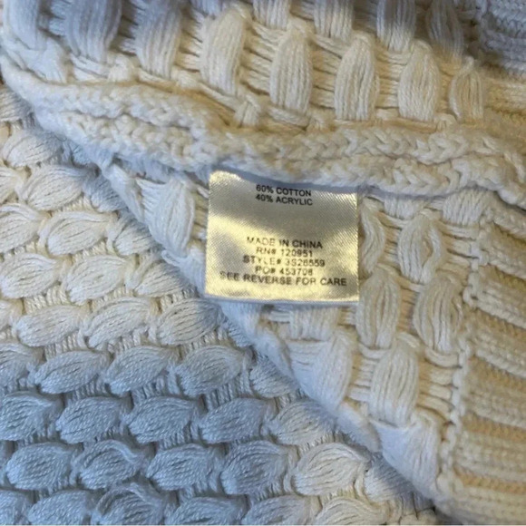 Hippie rose women’s size medium long sleeve Beige Sweater - Picture 5 of 6